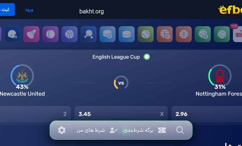 سایت شرط بندی اف بت