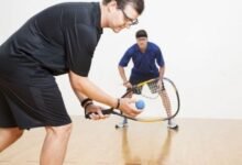 آموزش بازی راکت بال به همراه تفاوت آن با اسکواش