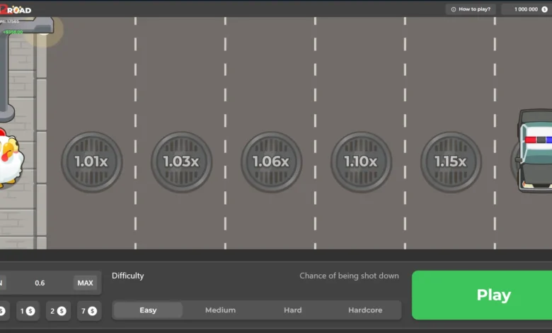 بازی جاده مرغ